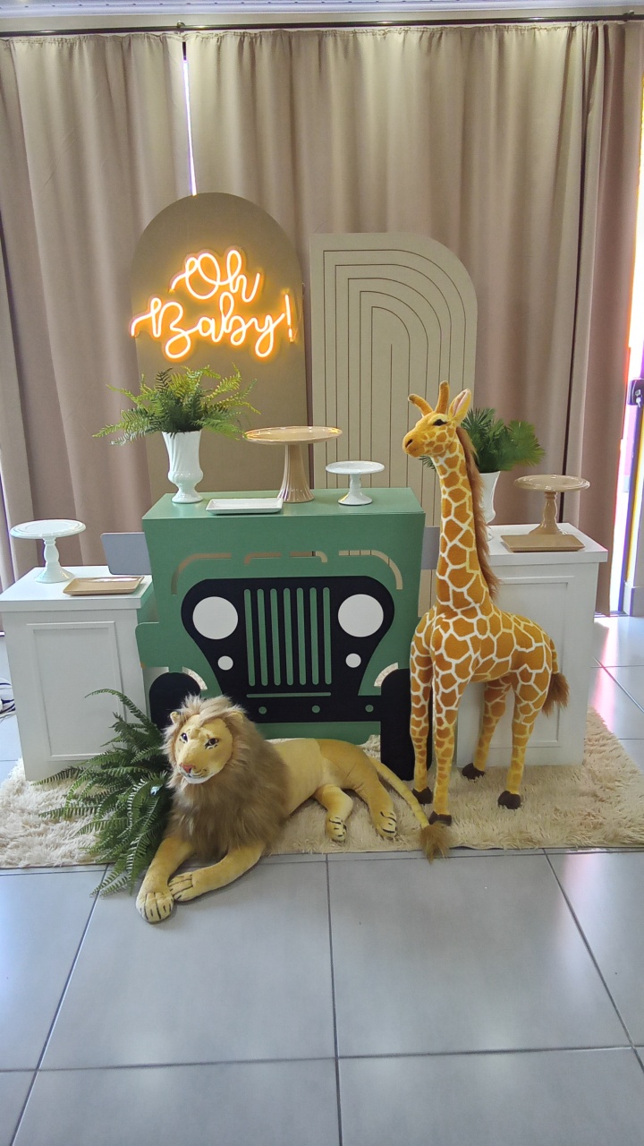 Safari Decor D - Cenário Mágico Festa
