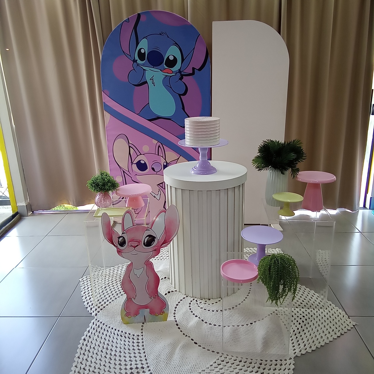 Lillo E Stitch 4 - Cenário Mágico Festa