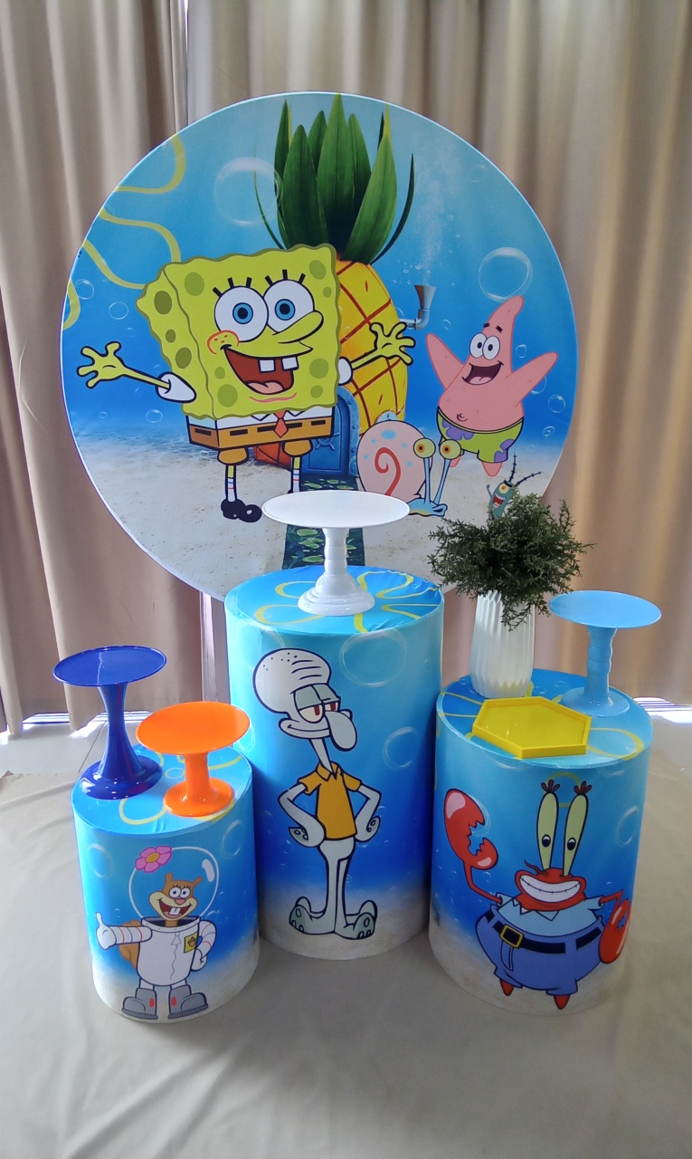 Bob Esponja 1 - Cenário Mágico Festa