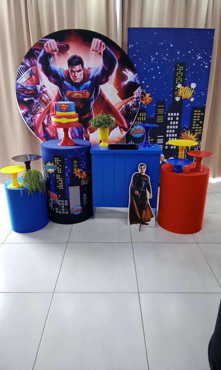 Super Man 3 - Cenário Mágico Festa