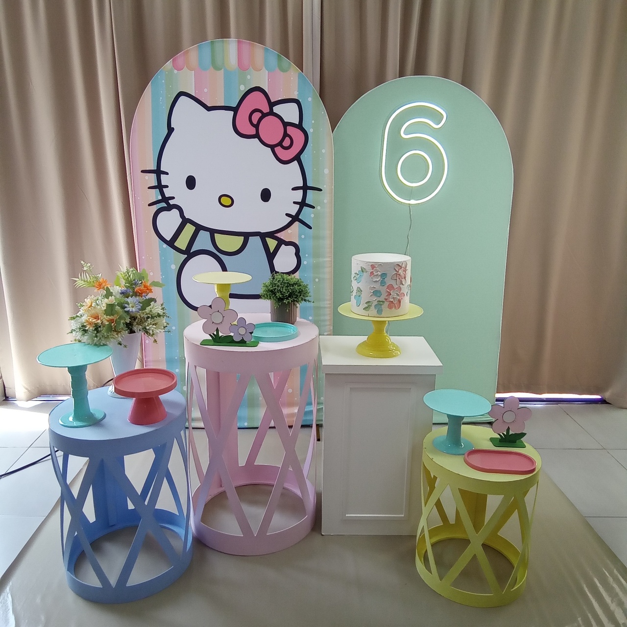 Hello Kitty 3 (3) - Cenário Mágico Festa