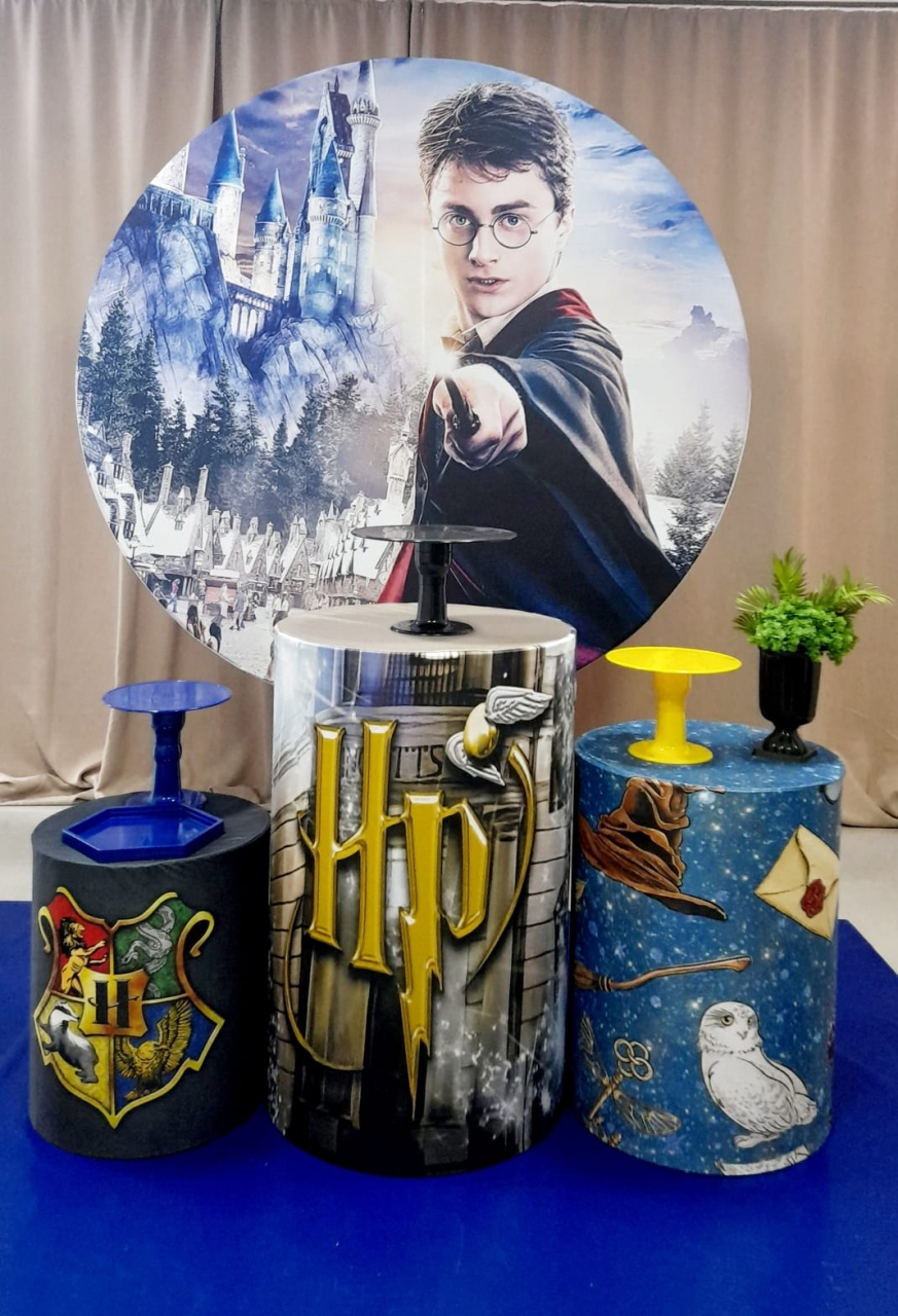 Harry Potter 1 - Cenário Mágico Festa