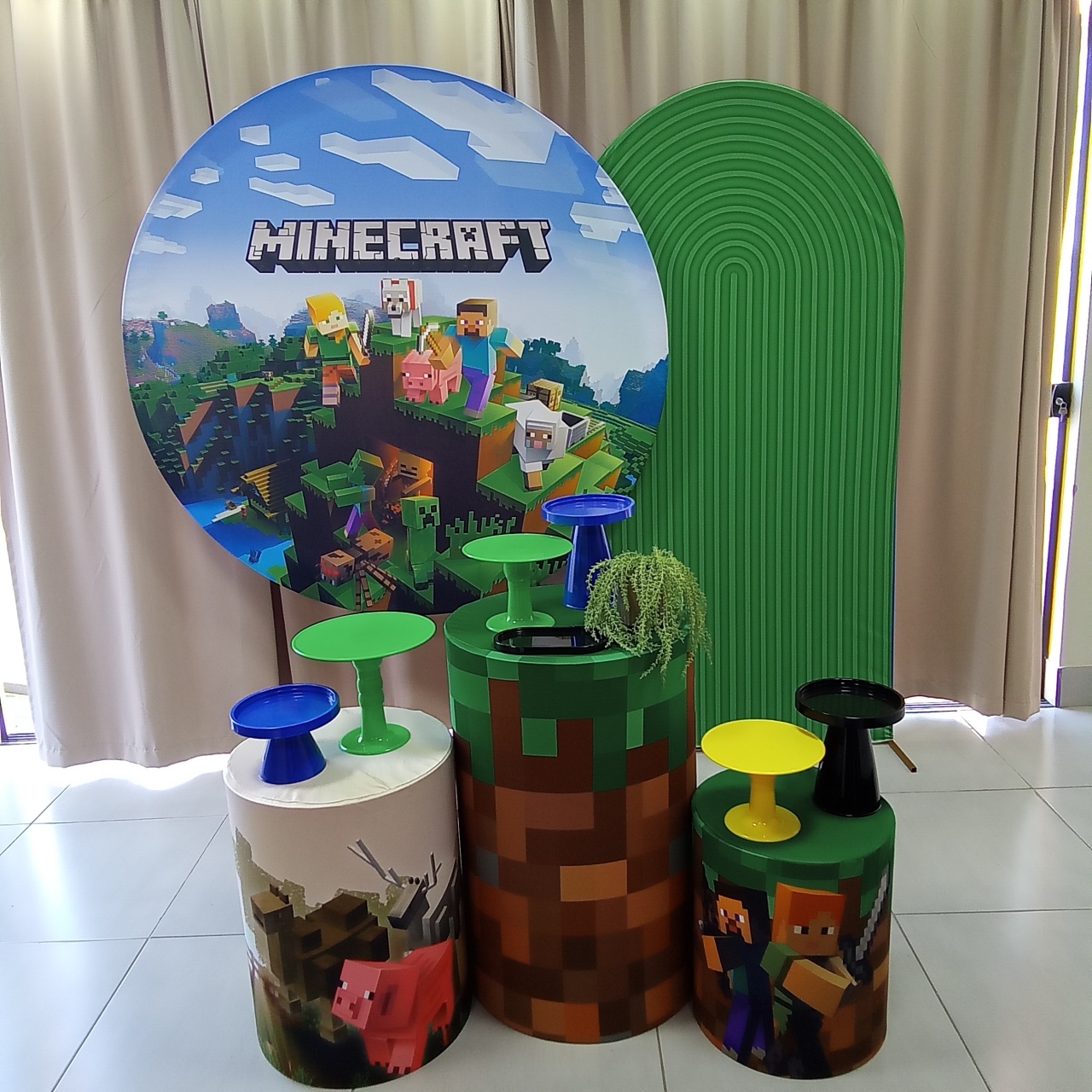 Minecraft 2.2 - Cenário Mágico Festa