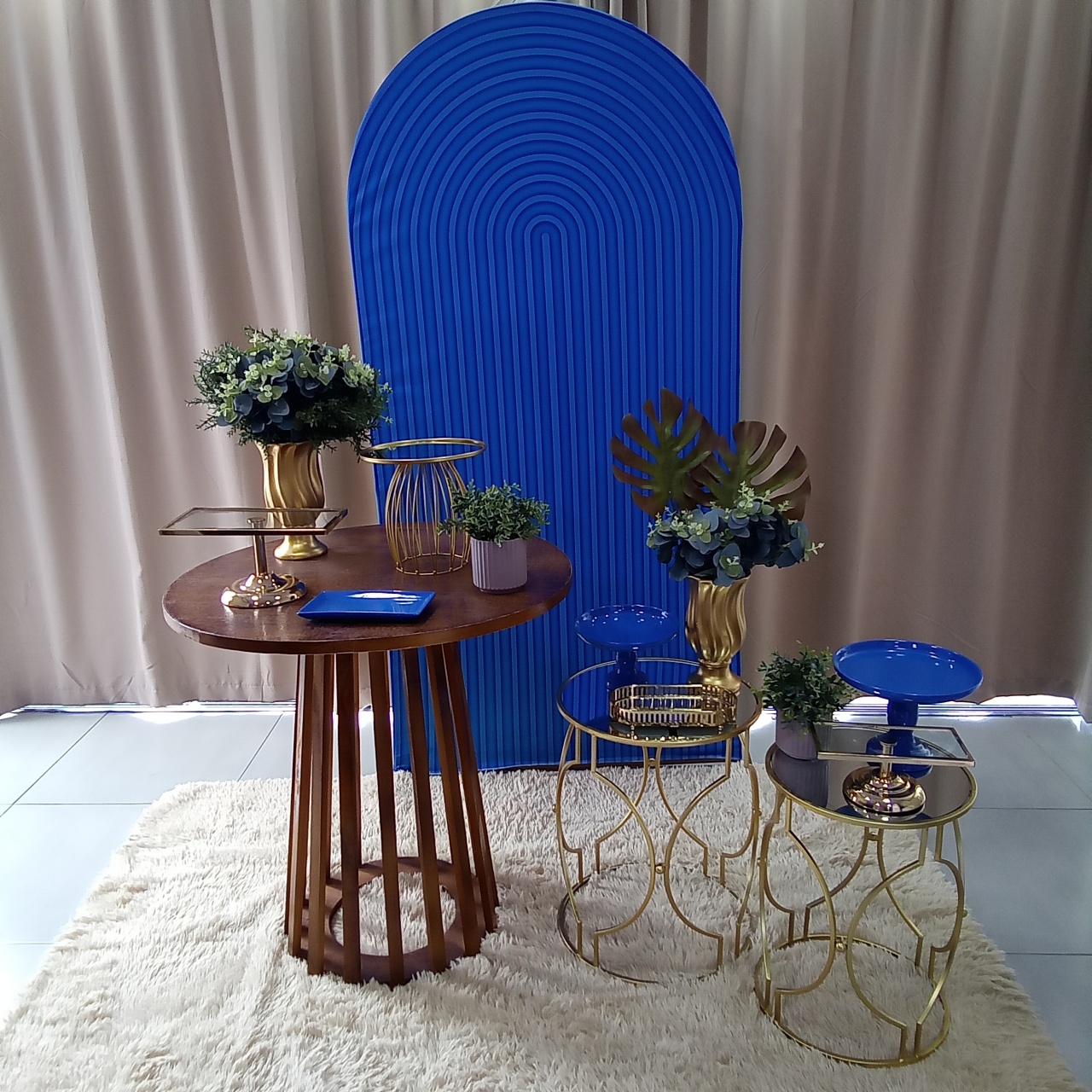 Azul Boho 8 - Cenário Mágico Festa