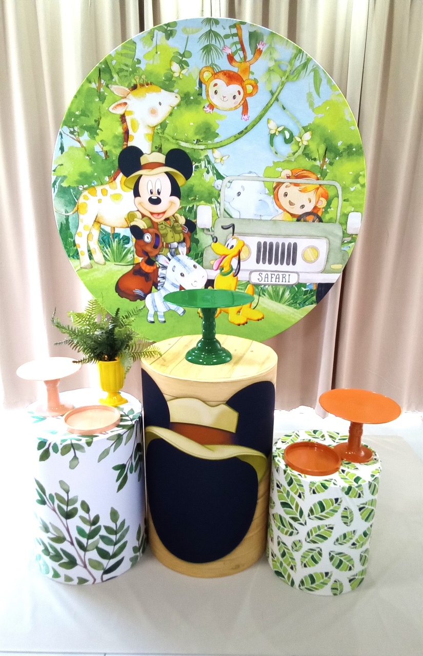 Mickey Safari 1 - Cenário Mágico Festa