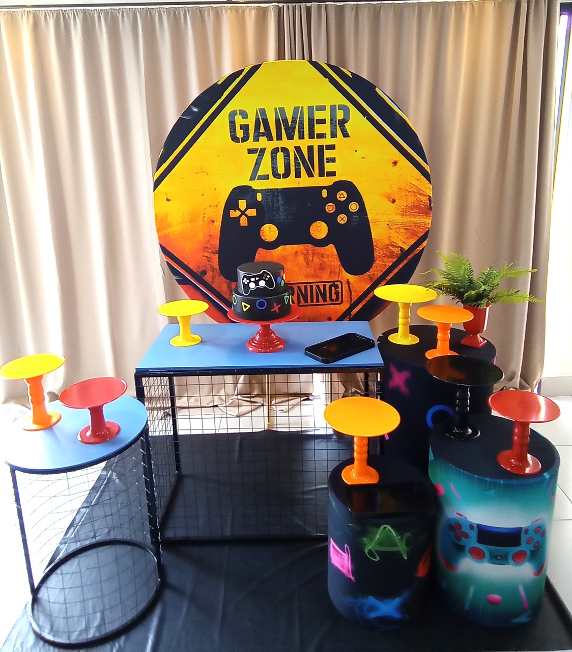 Gamer 3   Copia - Cenário Mágico Festa