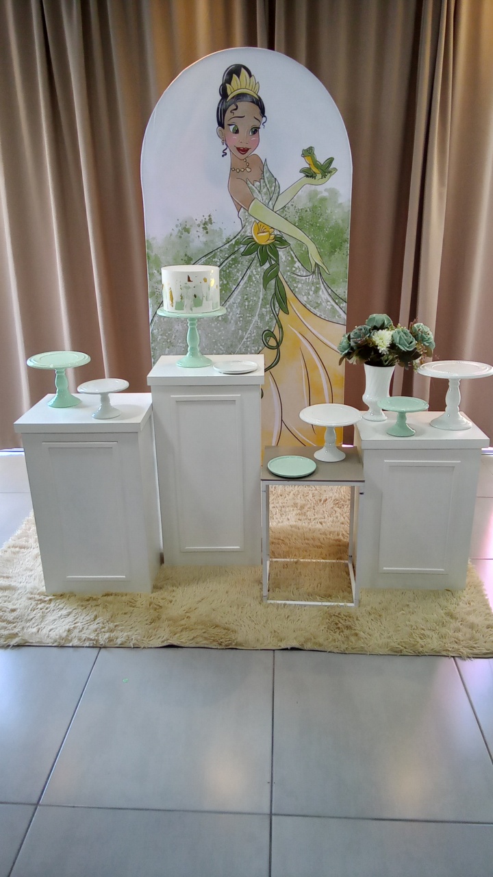Princesa Tiana B2 - Cenário Mágico Festa