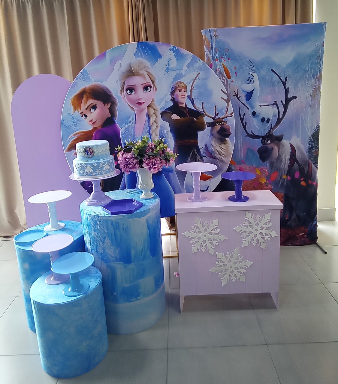 Frozen Decor A - Cenário Mágico Festa