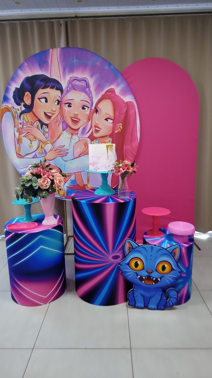 Guerreiras Kpop 2 - Cenário Mágico Festa