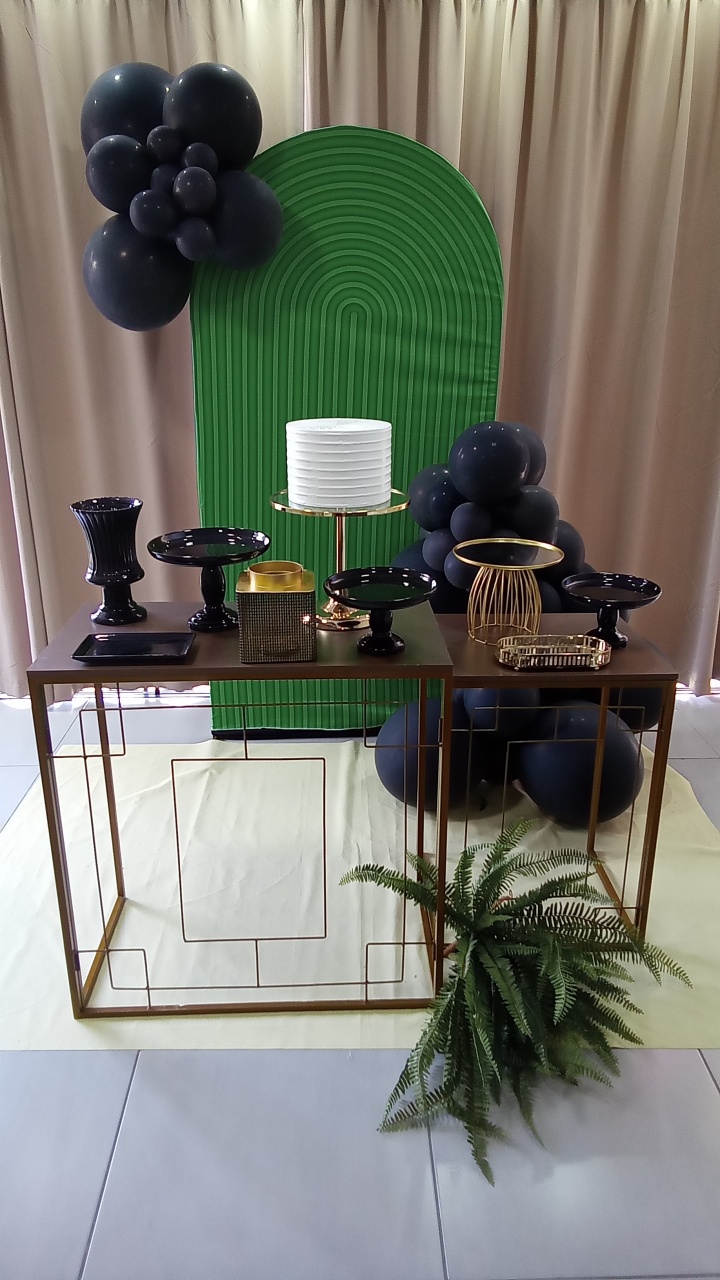 Verde Boho   7 - Cenário Mágico Festa