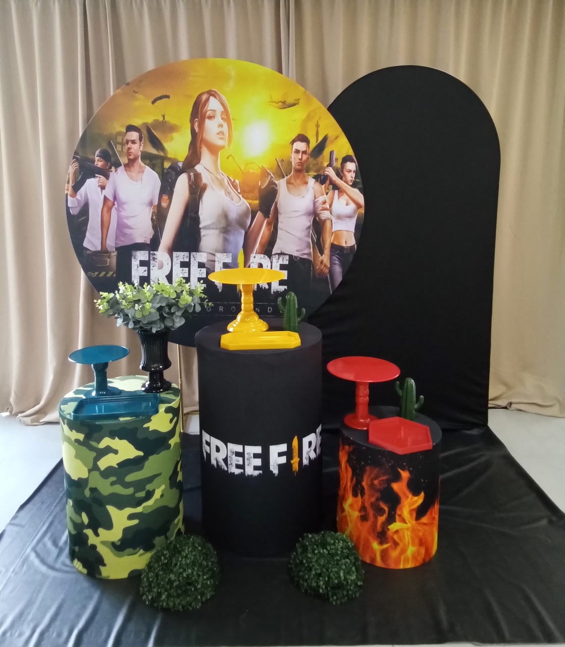 Freefire 2 - Cenário Mágico Festa