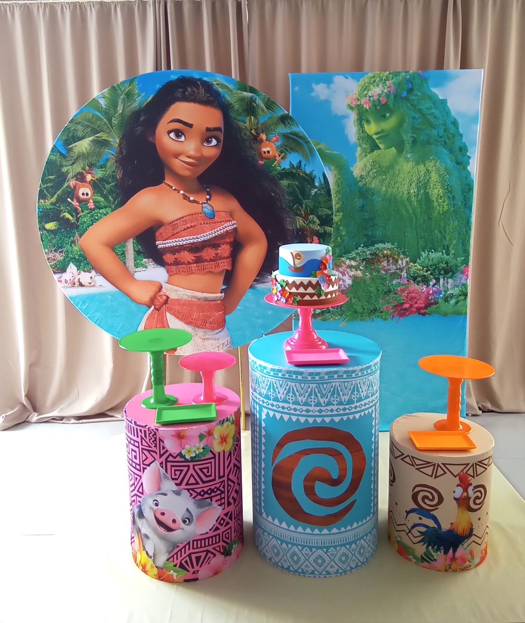 Moana 2 - Cenário Mágico Festa