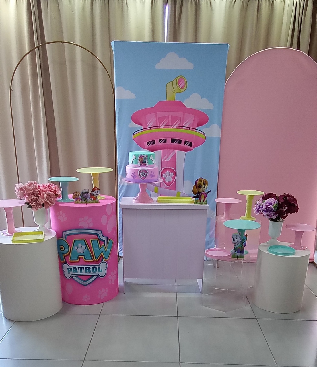 Patrulha Canina Decor A - Cenário Mágico Festa