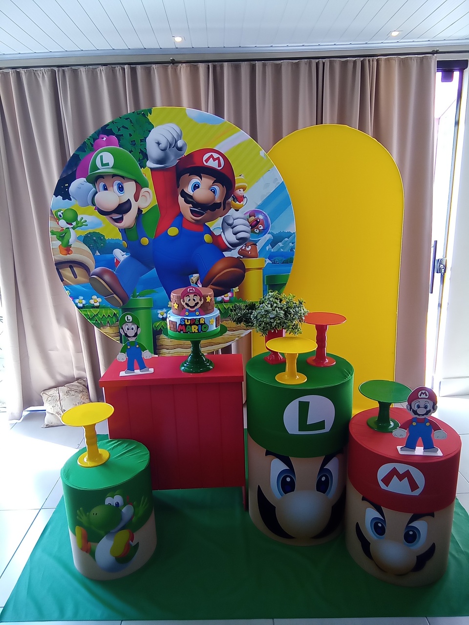 Super Mario B 3 - Cenário Mágico Festa