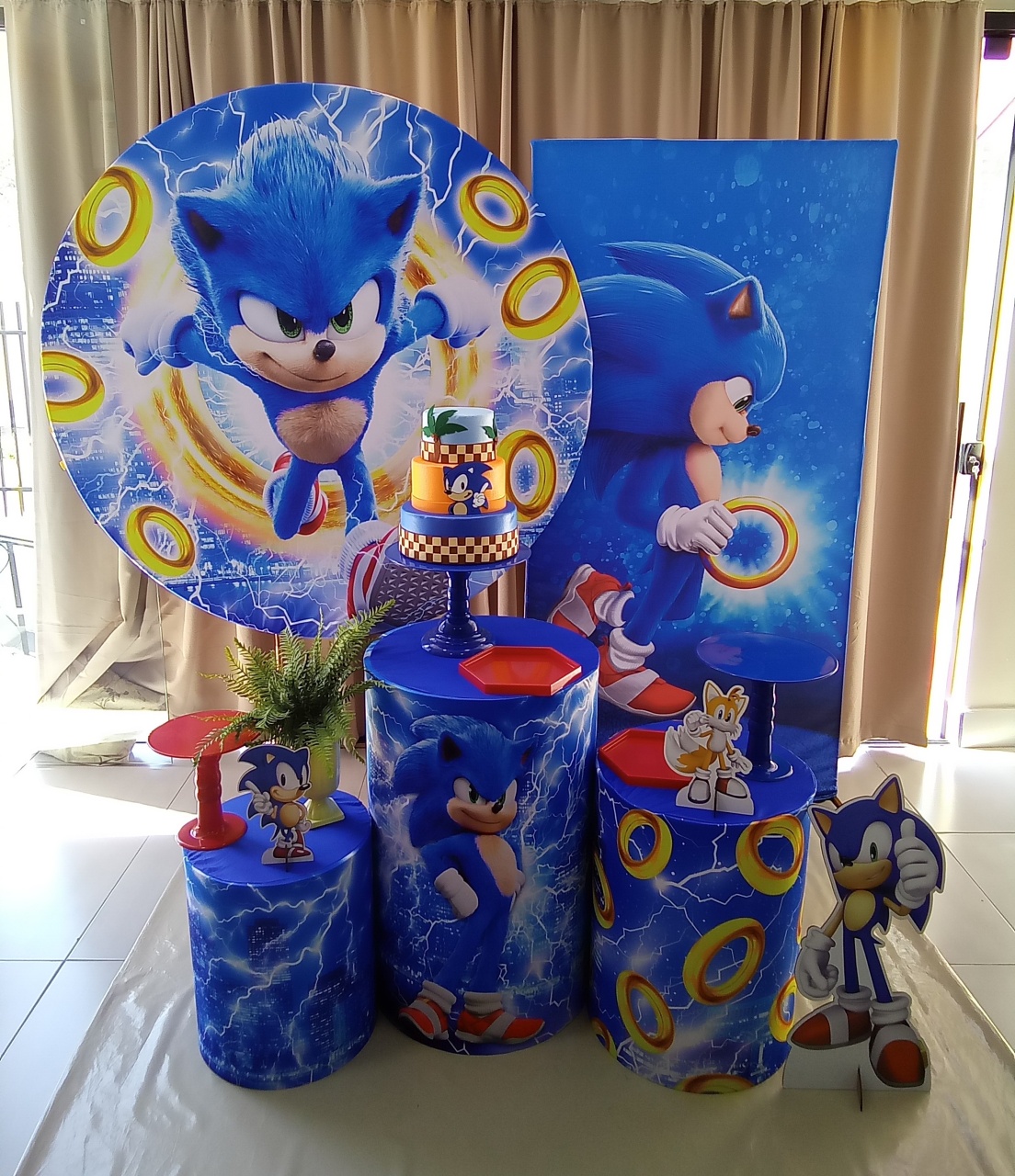 Sonic 2 - Cenário Mágico Festa