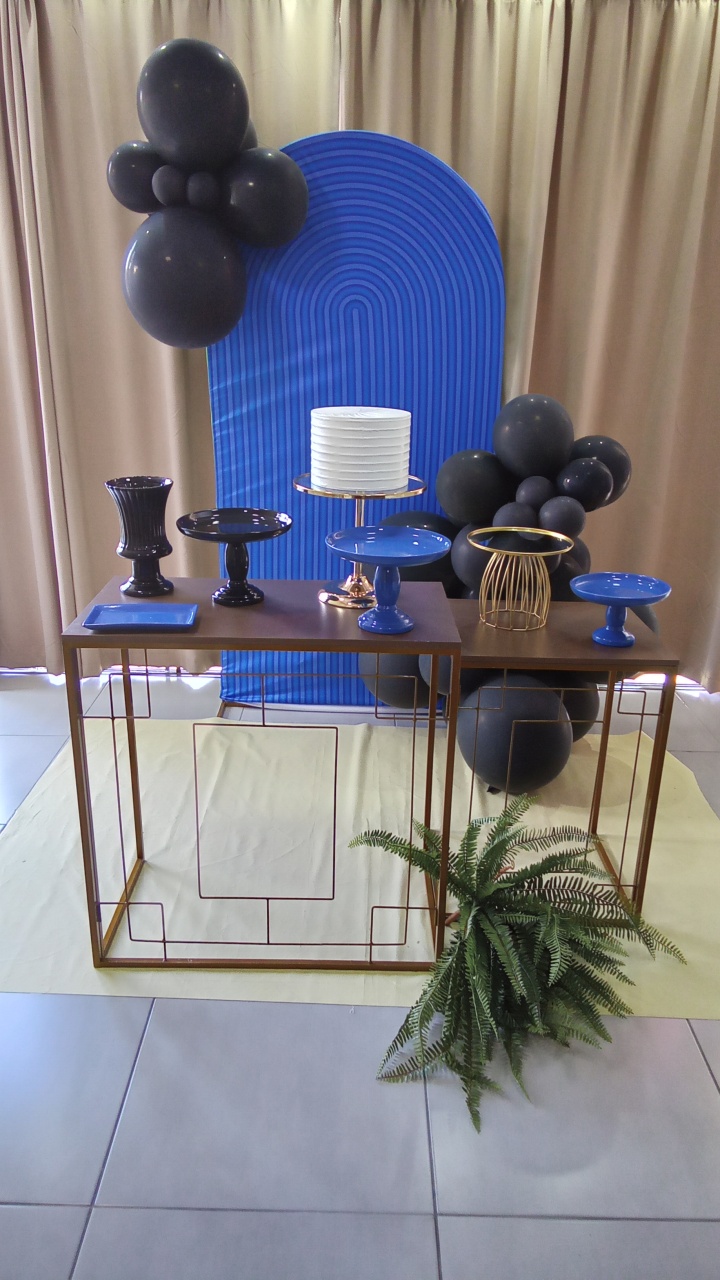 Azul Boho 7 - Cenário Mágico Festa