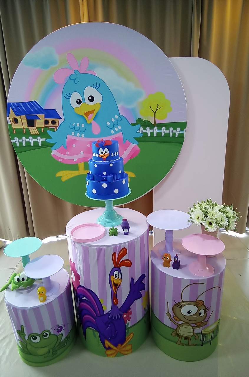 Galinha Pintadinha2 - Cenário Mágico Festa
