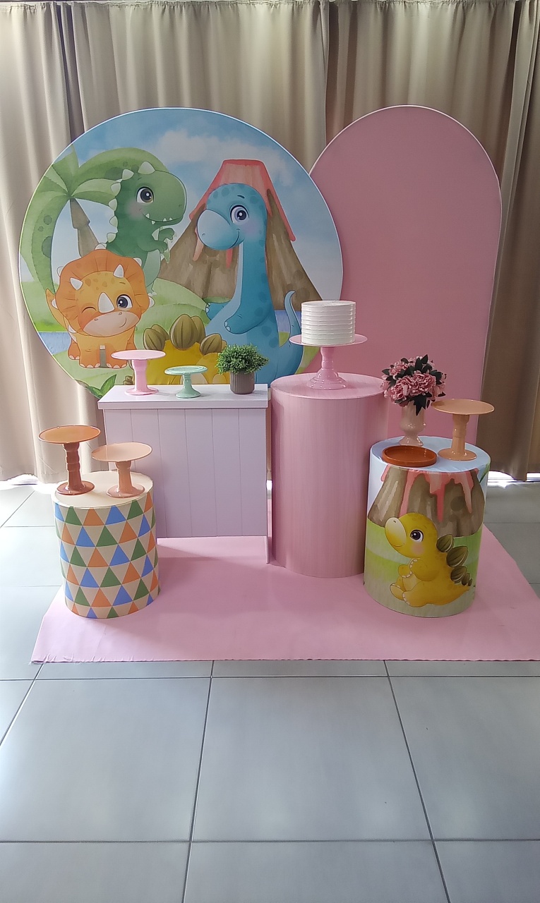 Dino Baby B3 - Cenário Mágico Festa