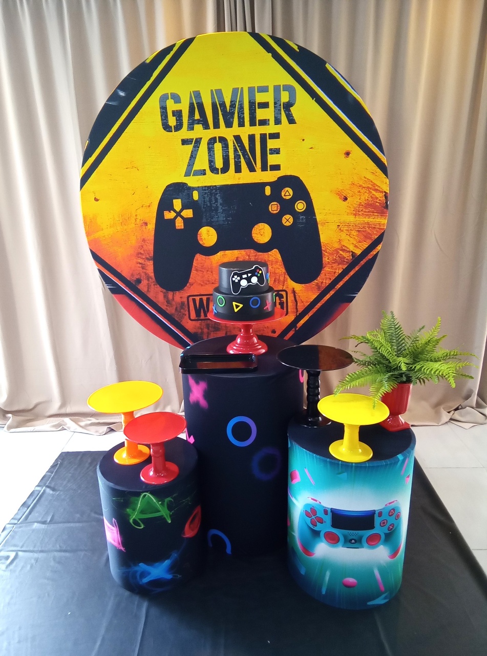 Gamer 1   Copia - Cenário Mágico Festa