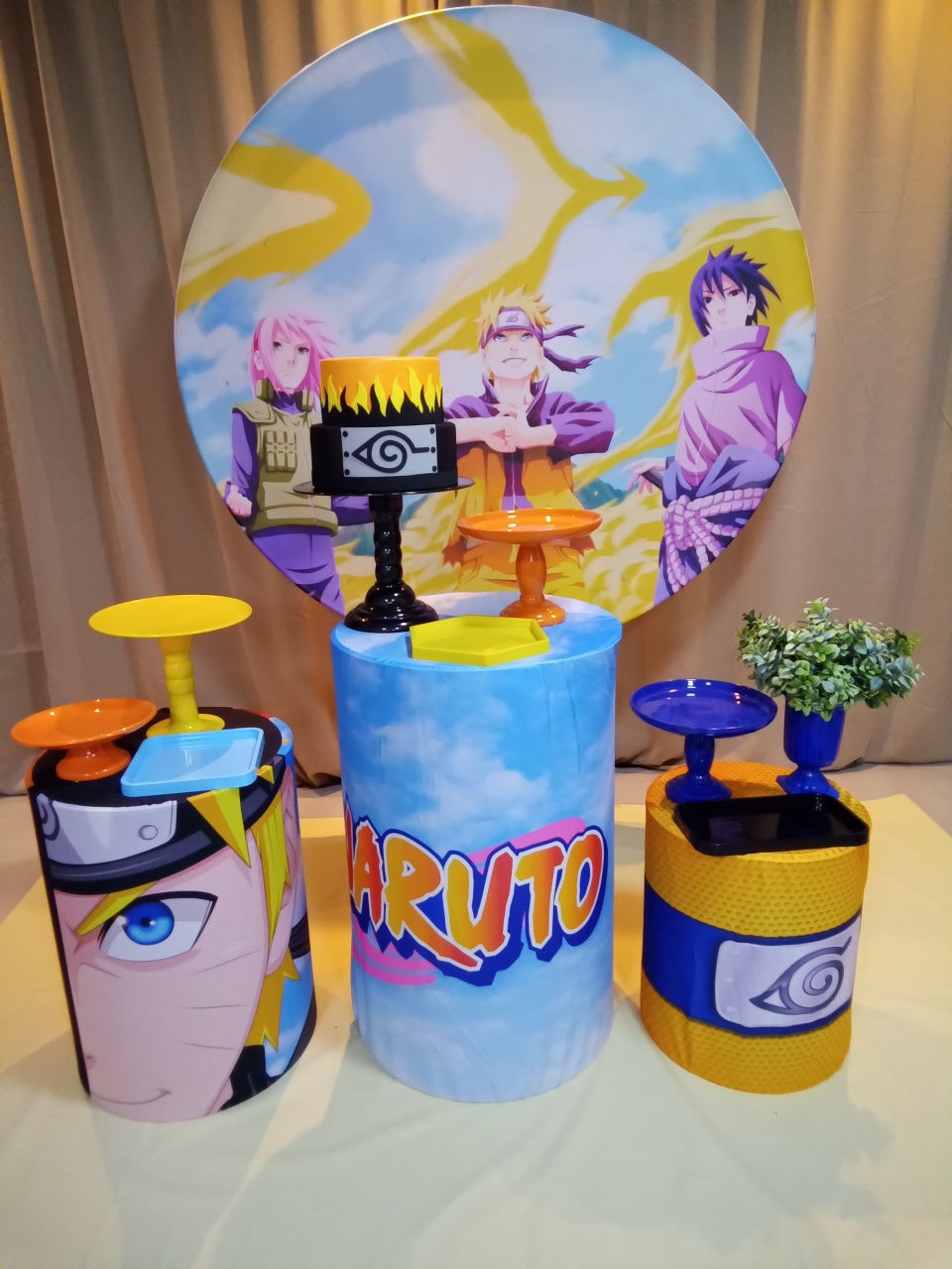 Naruto 1 - Cenário Mágico Festa