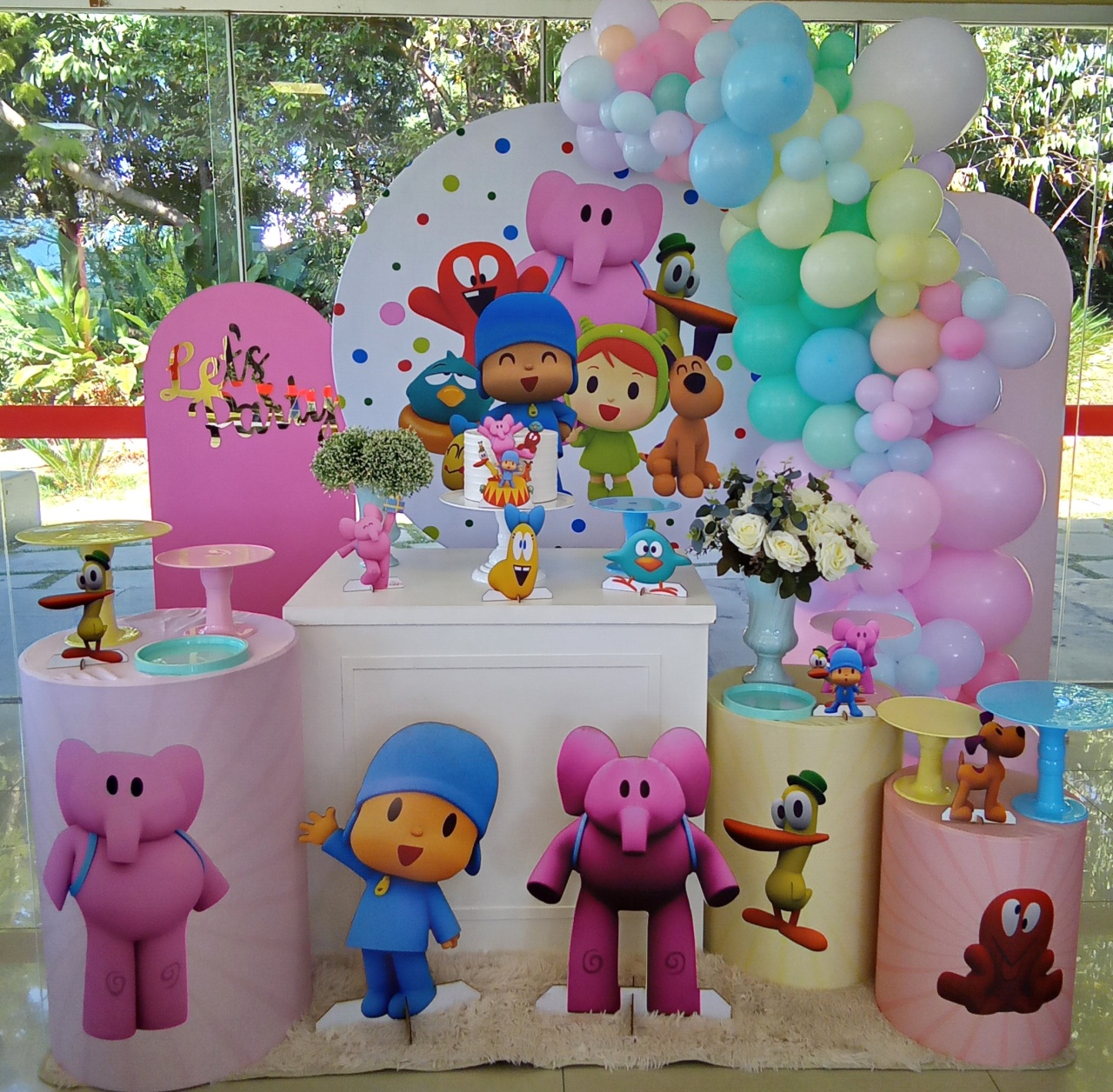 Pocoyo Decor B - Cenário Mágico Festa