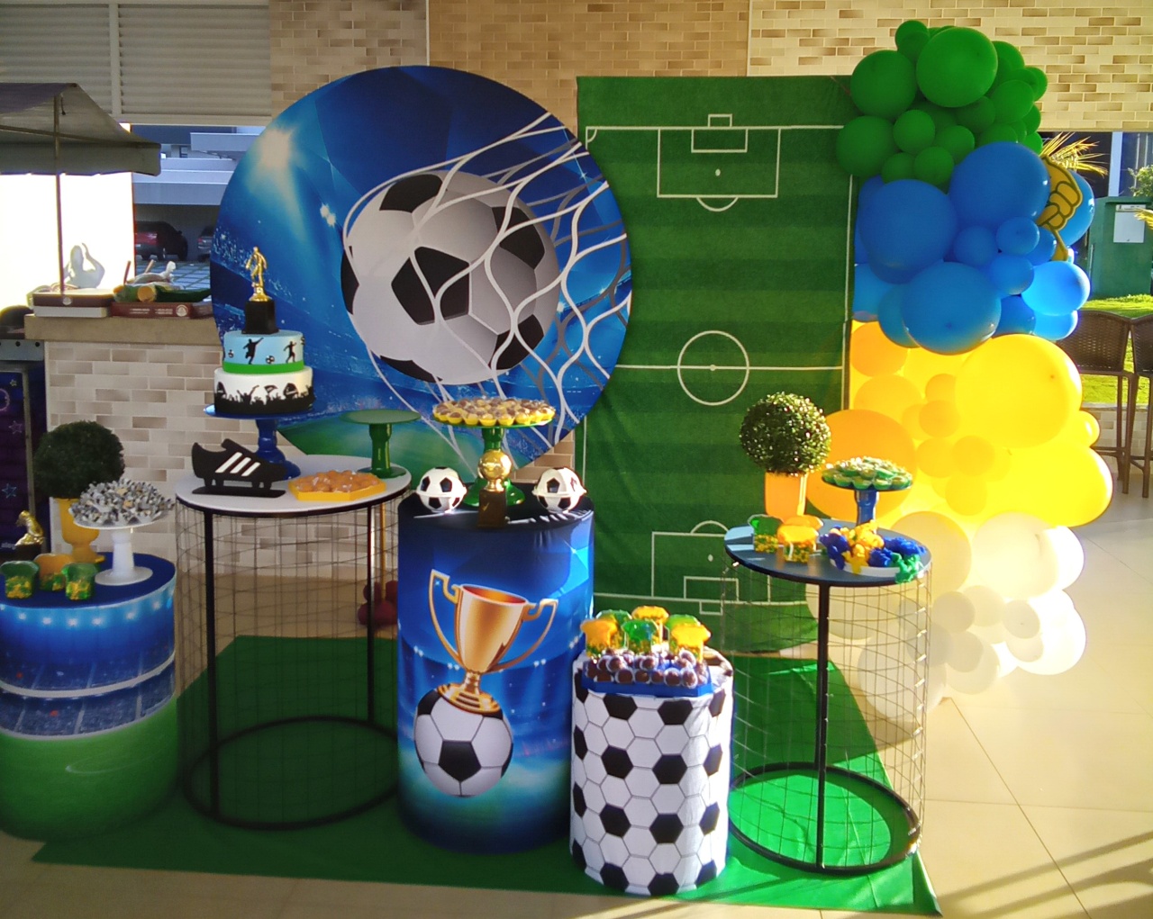 Futebol Decor - Cenário Mágico Festa