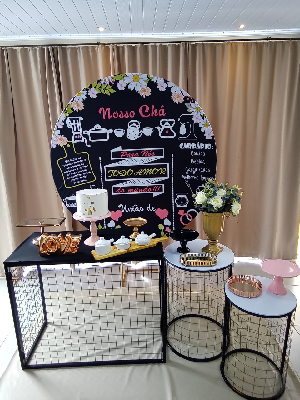 Chá de Cozinha 6 - Cenário Mágico Festa