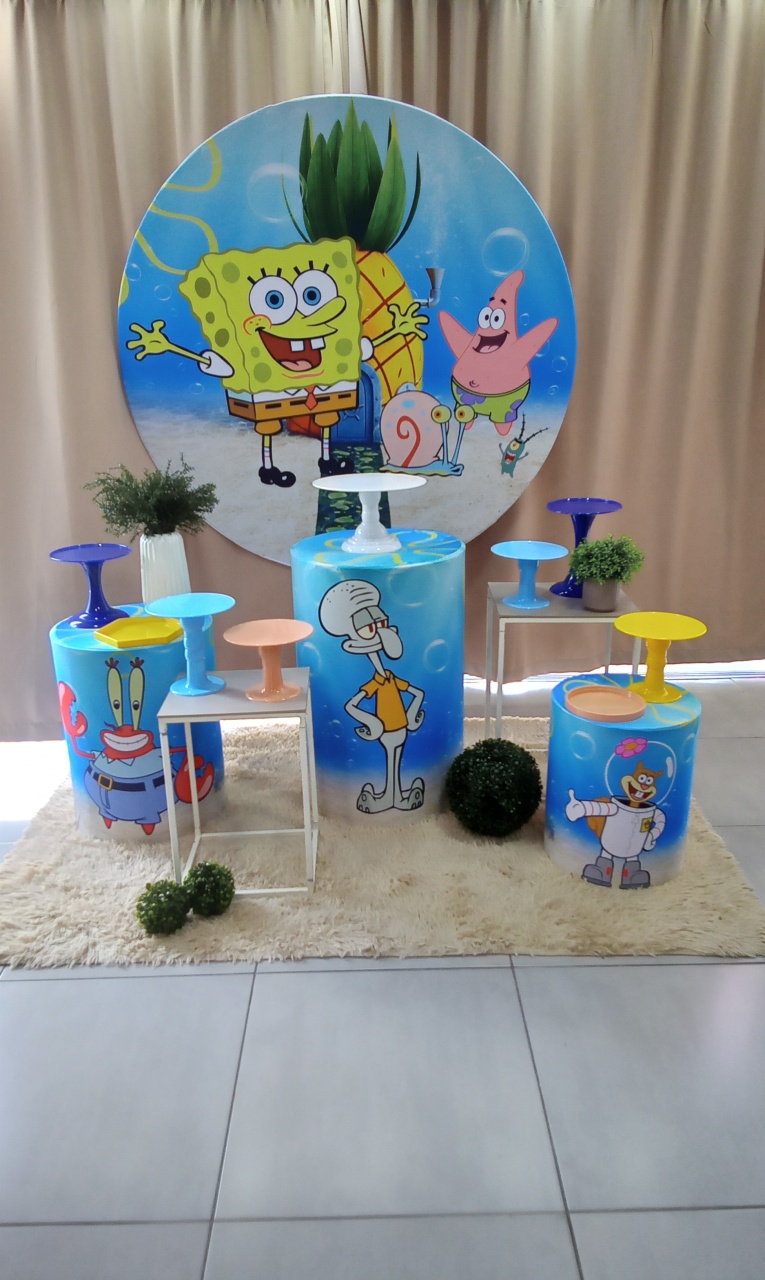Bob Esponja4 - Cenário Mágico Festa
