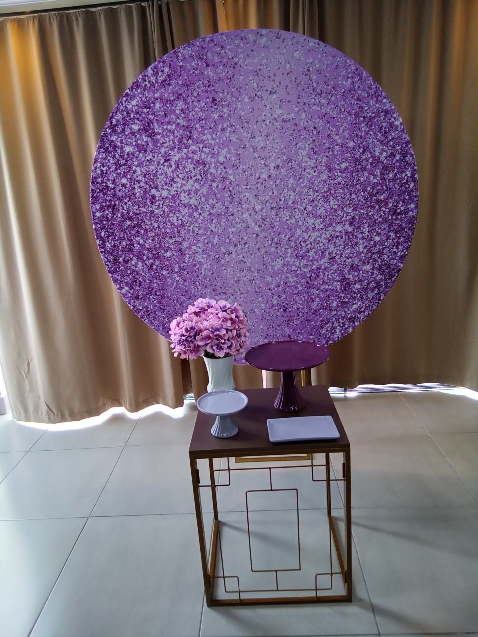Gliter Lilas 2 - Cenário Mágico Festa