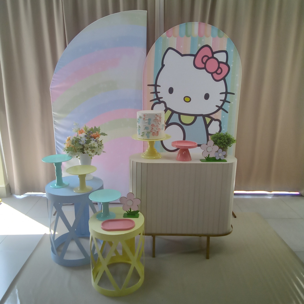 Hello Kitty B3 - Cenário Mágico Festa
