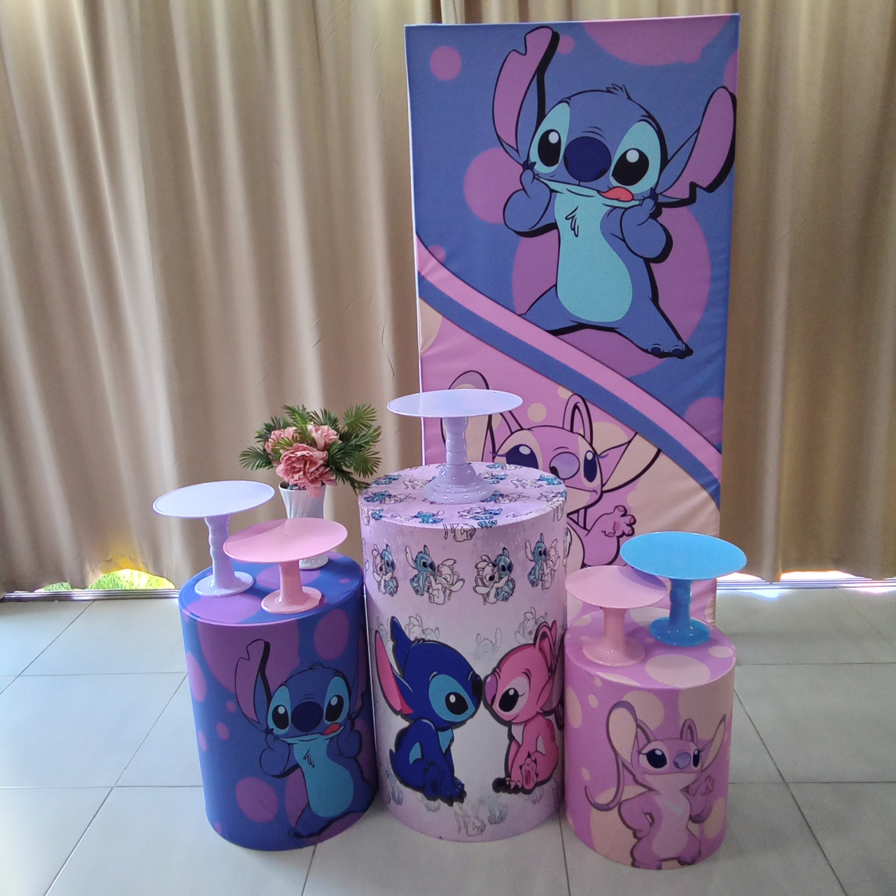 Lillo Stitch B 1 - Cenário Mágico Festa