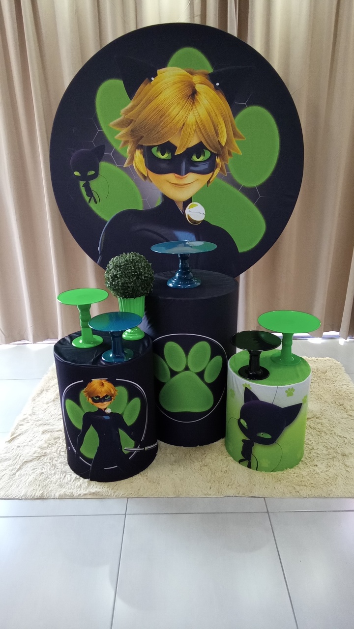 Cat Noir 1 - Cenário Mágico Festa