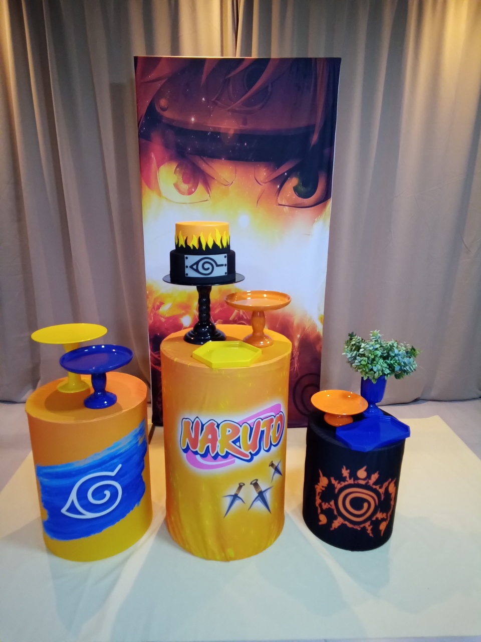 Naruto 1 A - Cenário Mágico Festa