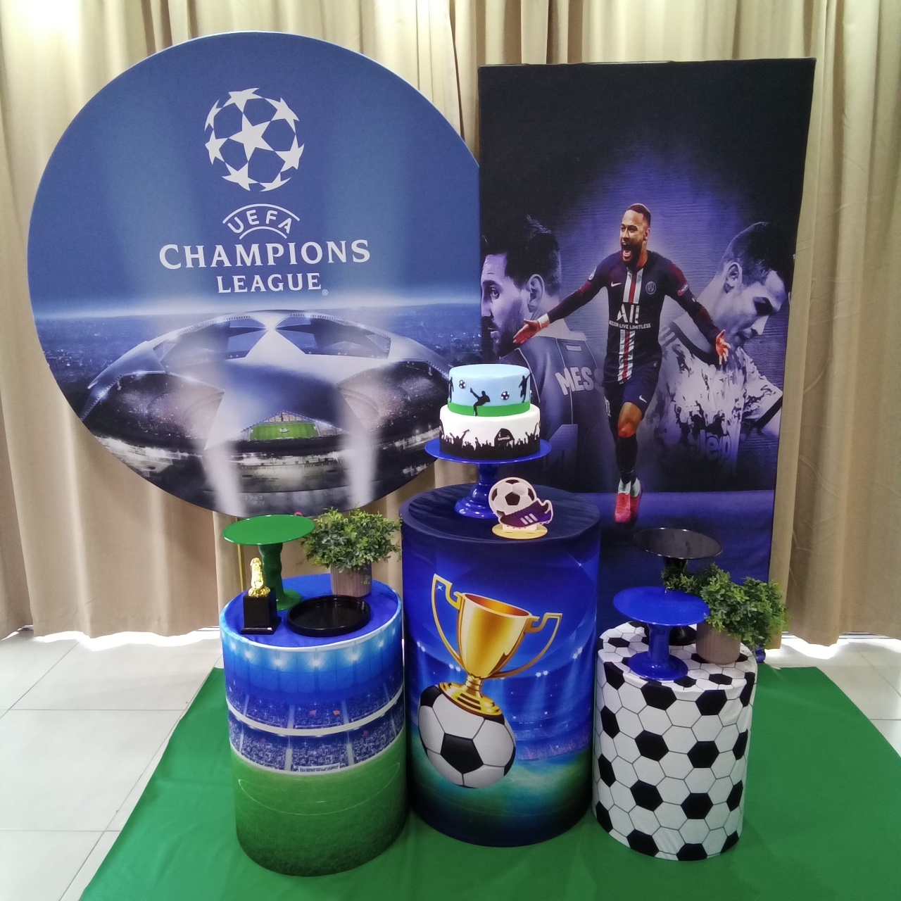 Futebol Champions League 2 - Cenário Mágico Festa