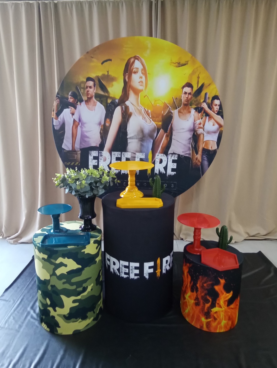 Freefire 1 - Cenário Mágico Festa