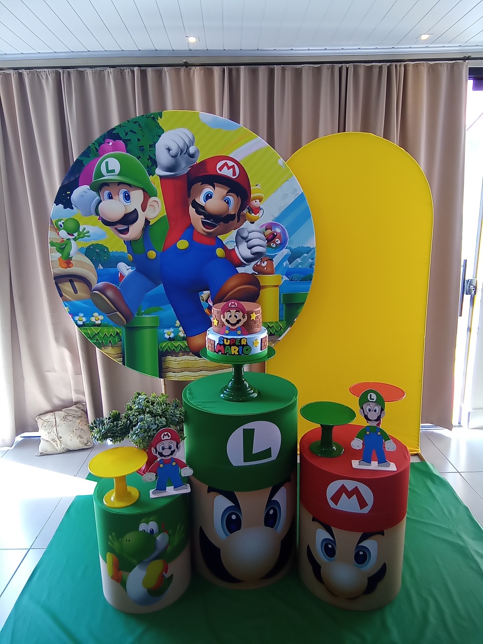 Super Mario B 2 - Cenário Mágico Festa