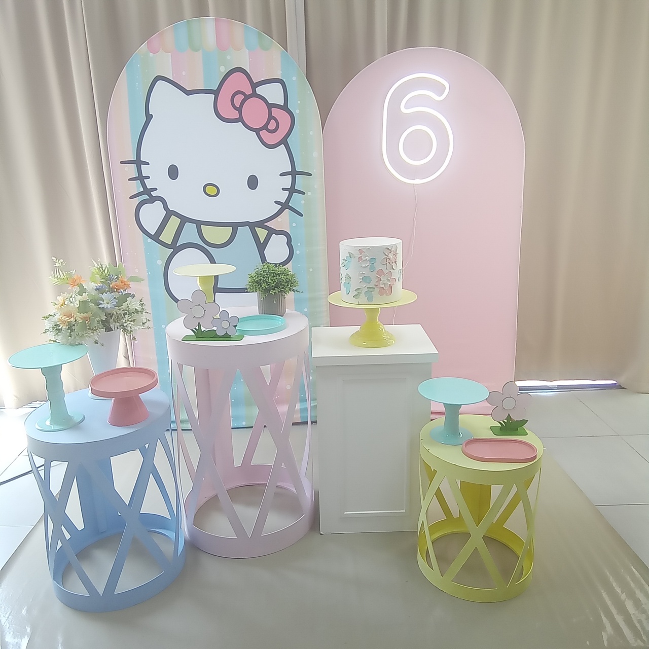 Hello Kitty 3 (2) - Cenário Mágico Festa
