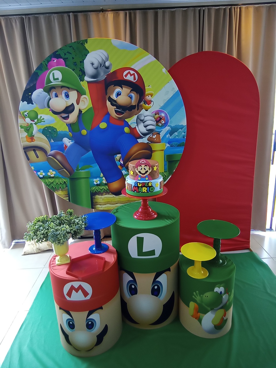 Super Mario A 2 - Cenário Mágico Festa