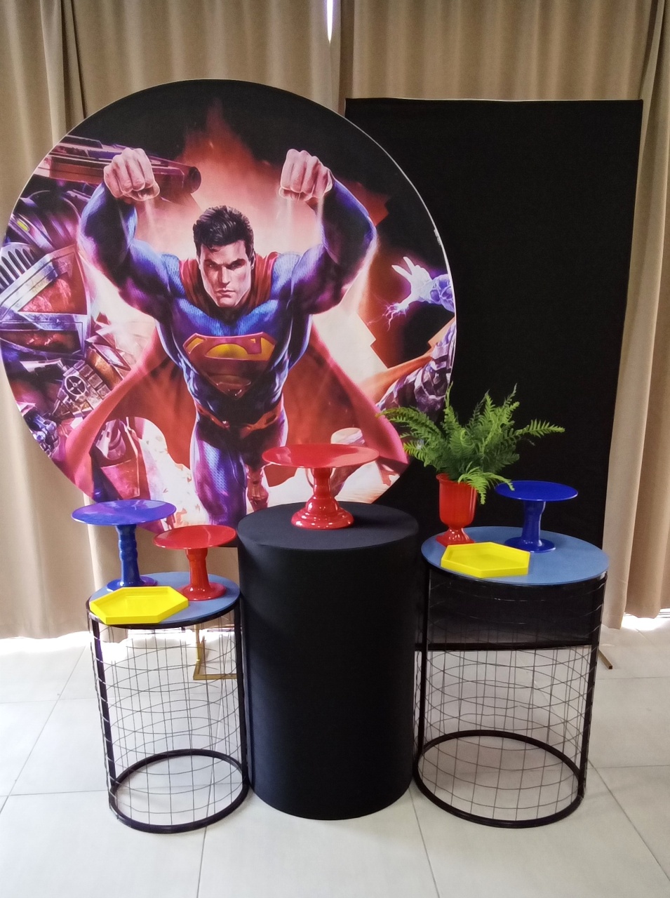 Super Homem 2 - Cenário Mágico Festa