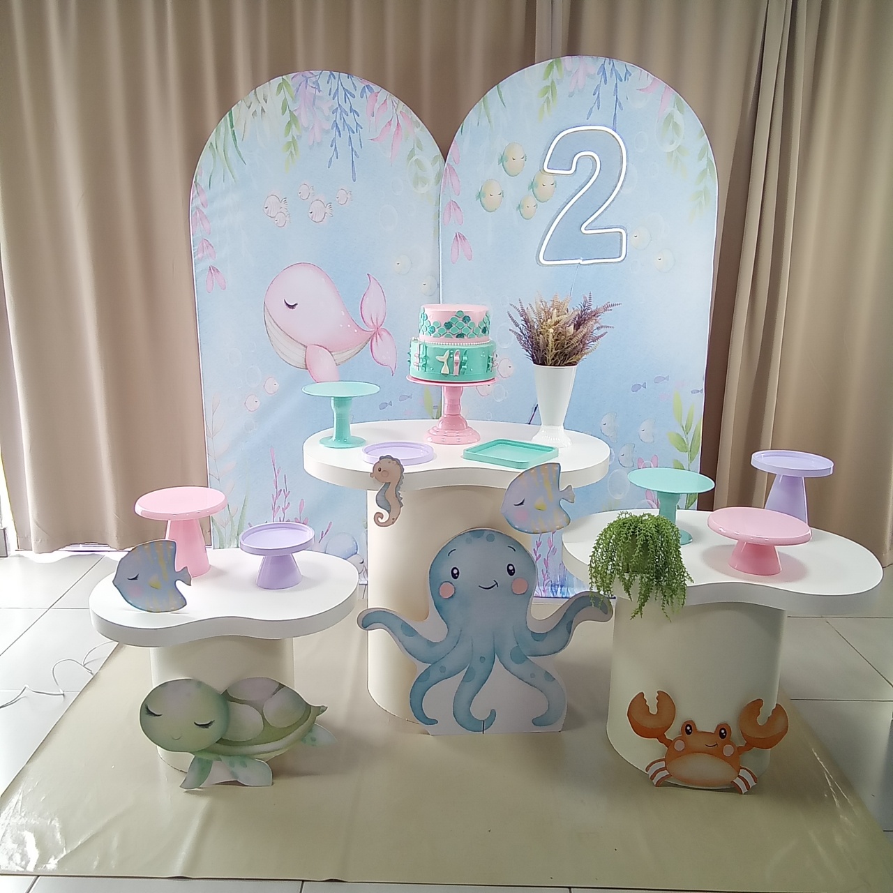 Fundo Do Mar 5 - Cenário Mágico Festa