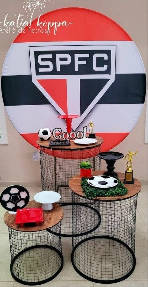 Futebol  - São Paulo - katiakoppa.ateliedefestas