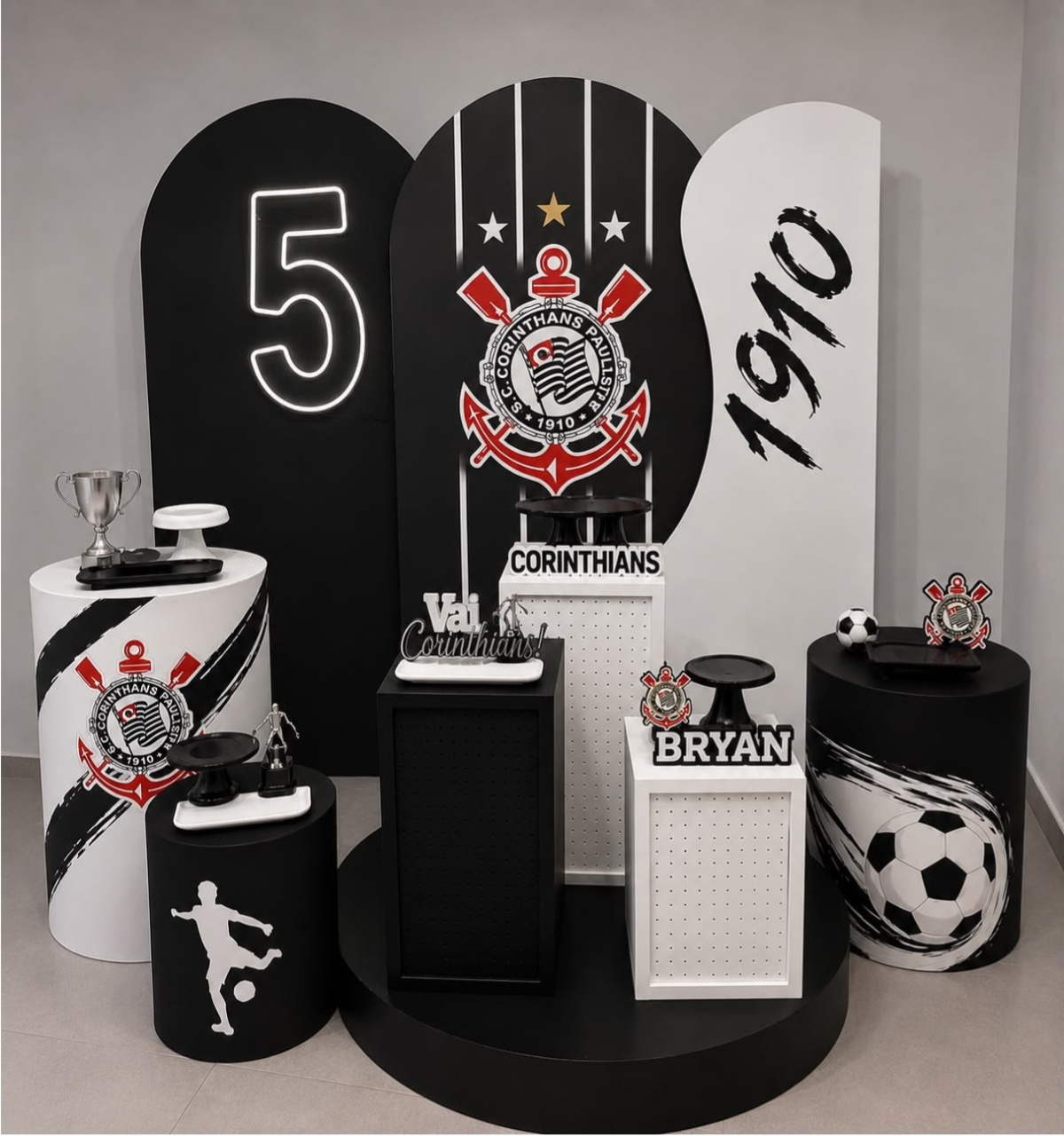 Futebol - Corinthians - katiakoppa.ateliedefestas