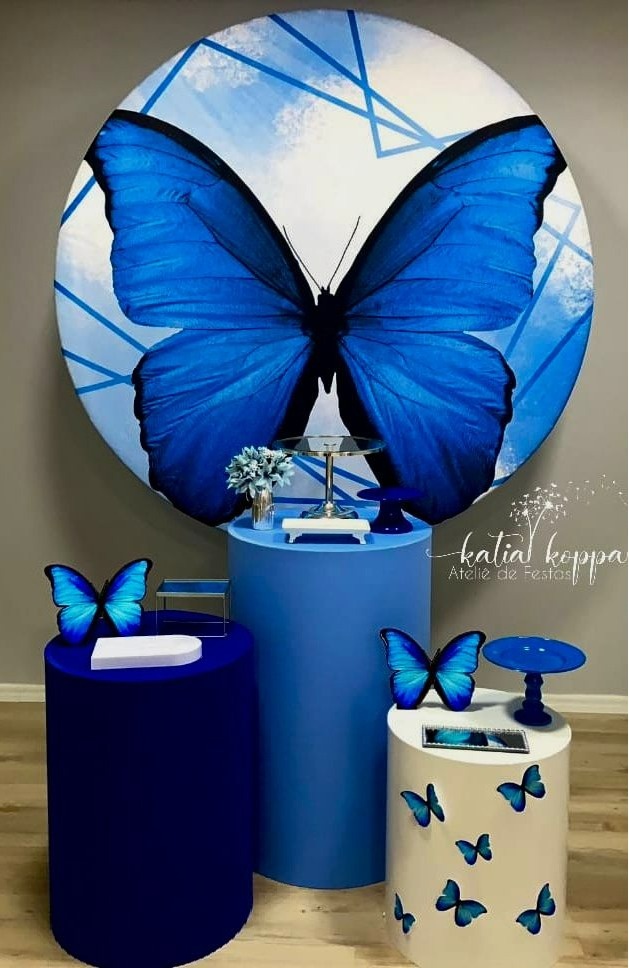 Borboleta Azul - katiakoppa.ateliedefestas