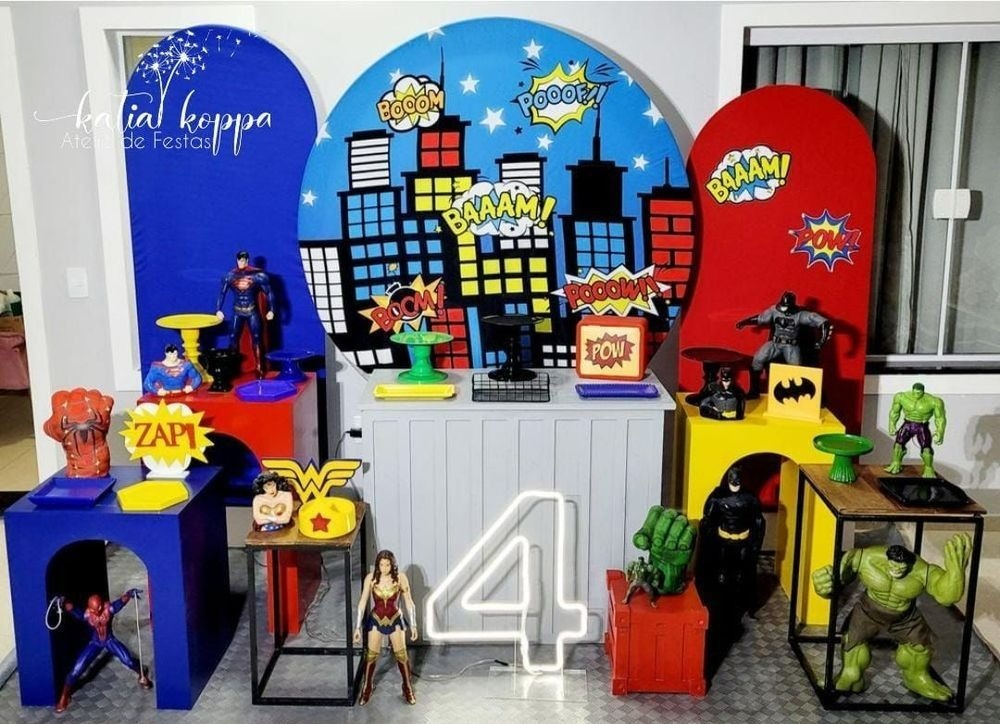 Heróis - Heroínas - katiakoppa.ateliedefestas