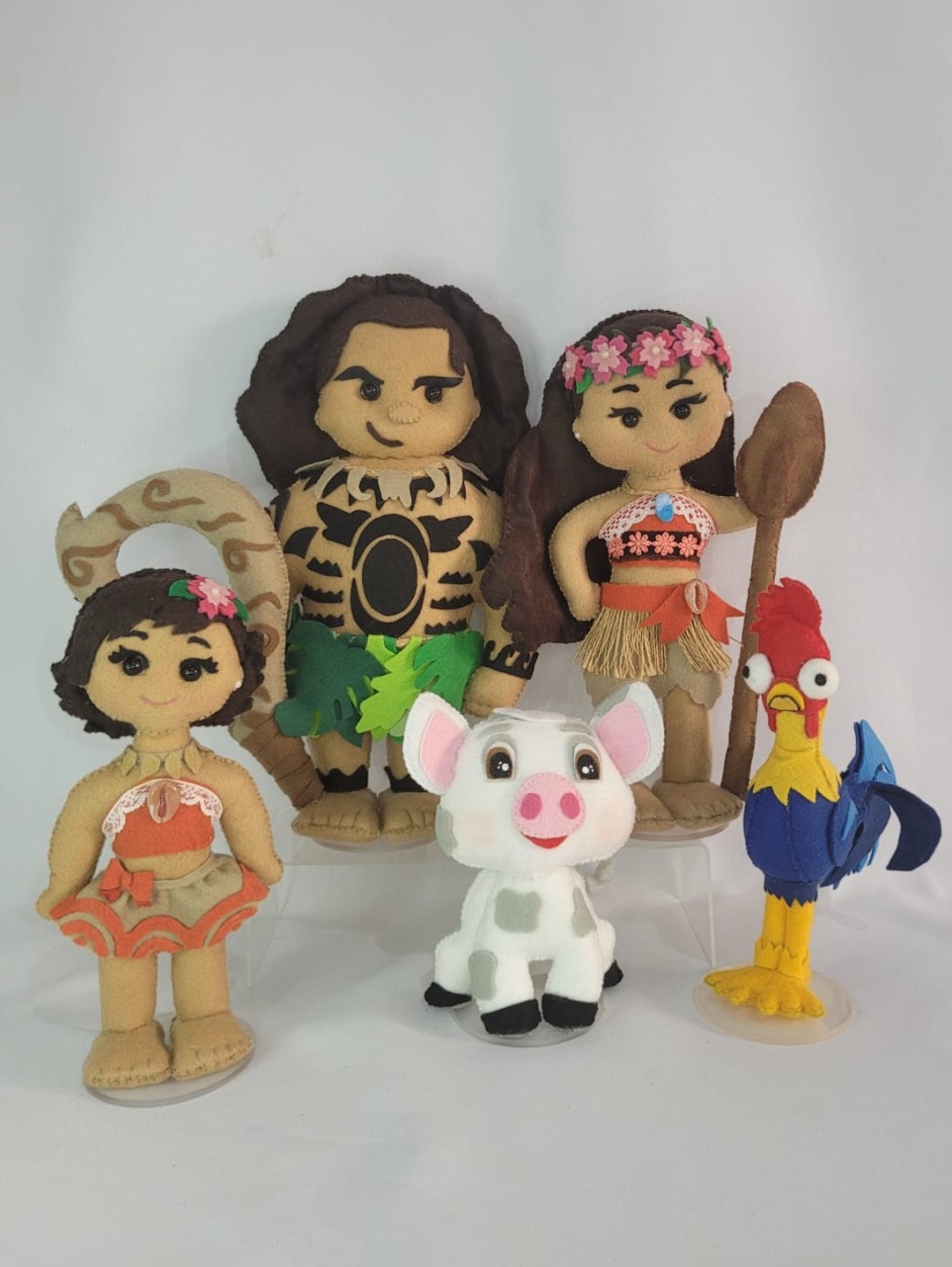 Kit Completo Feltro - Moana - Monte Festa