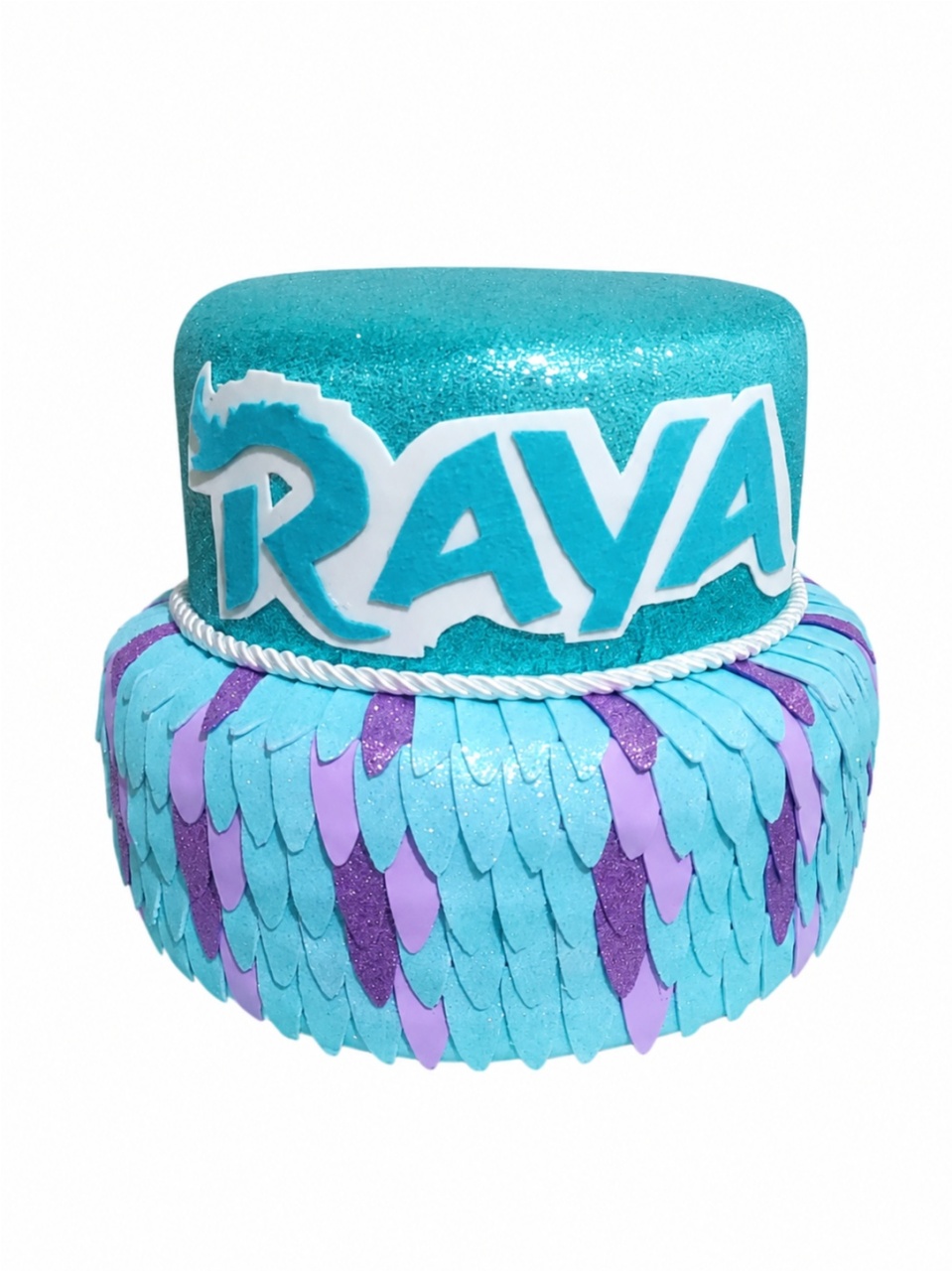 Bolo Fake Raya E O Ultimo Dragão - Monte Festa
