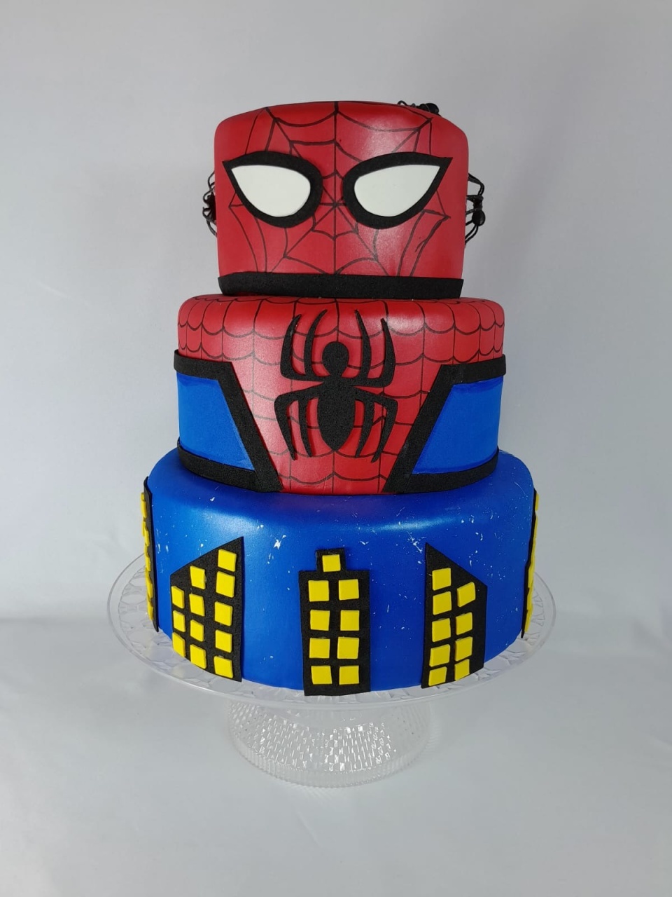 Bolo Fake Homem Aranha - Monte Festa