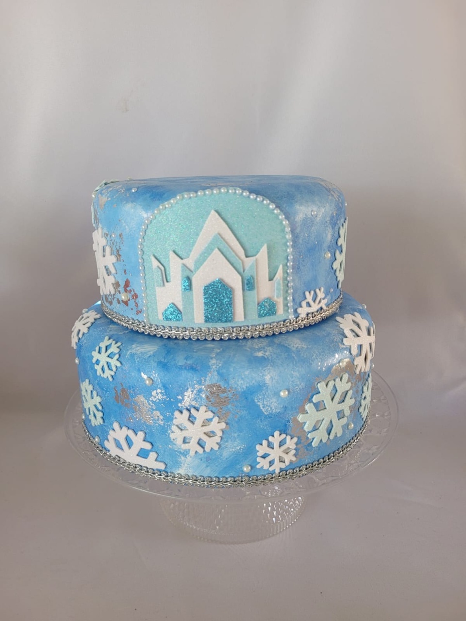 Bolo Fake Frozen - Monte Festa