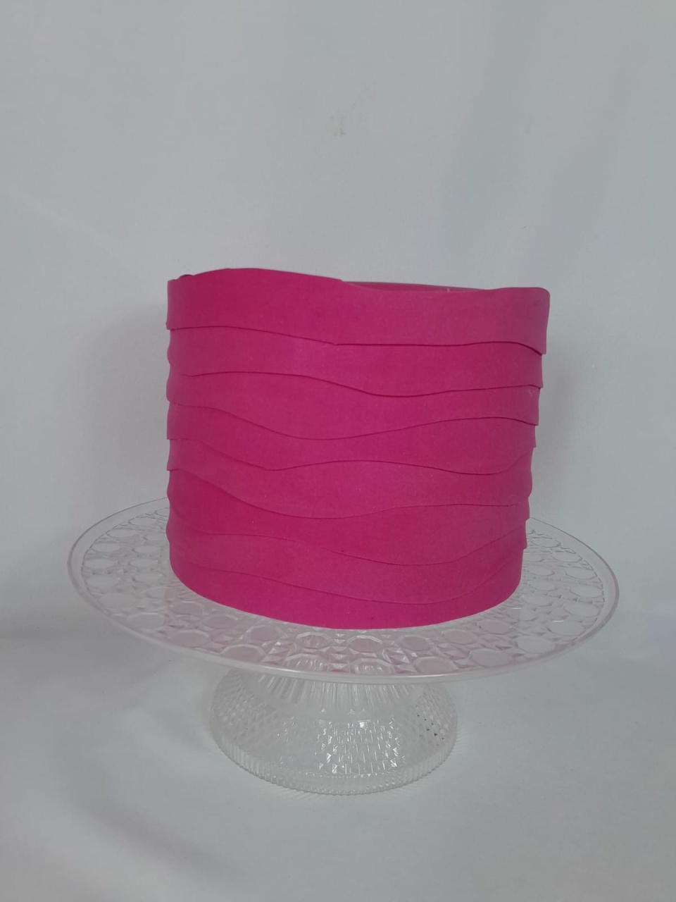 Bolo Fake Pink - Monte Festa