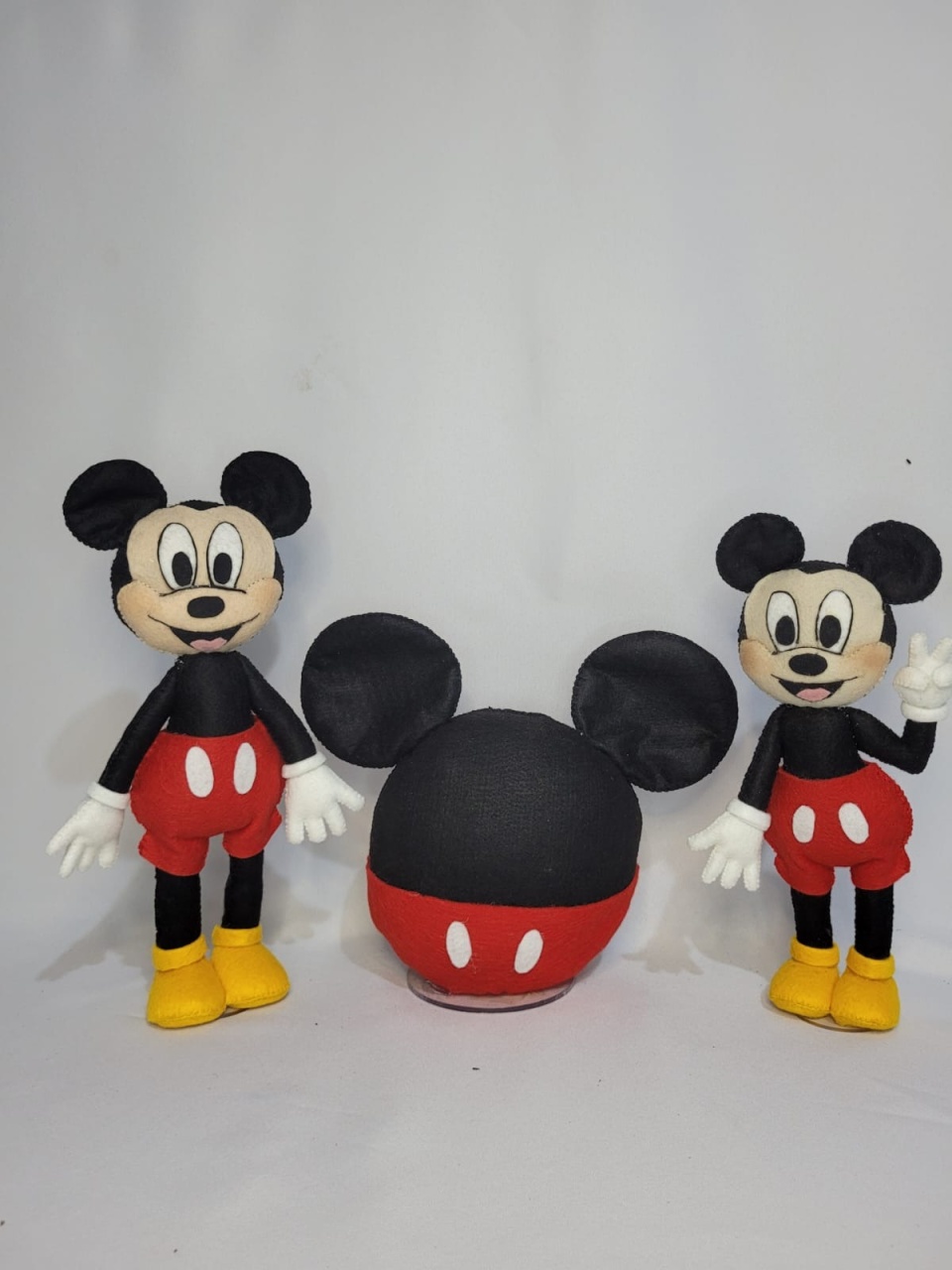 Kit Completo Feltro - Mickey Mouse - Monte Festa